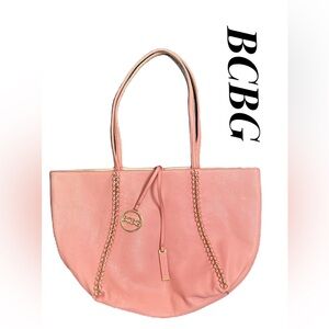 BCBG Pink Paris Tote Bag